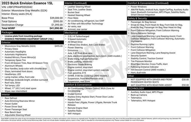 2023 Buick Envision Essence