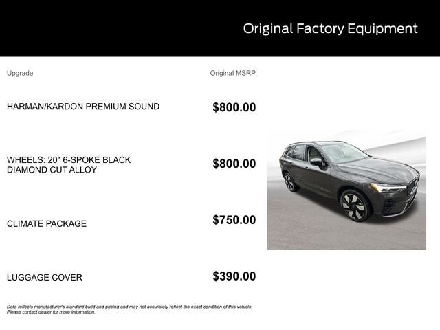2025 Volvo XC60 Plug-In Hybrid T8 Plus