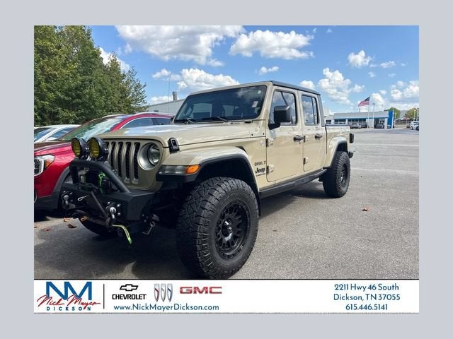 2022 Jeep Gladiator Overland 4x4