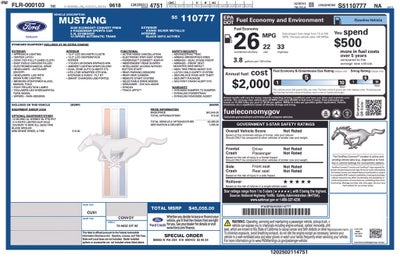 2025 Ford Mustang EcoBoost Premium