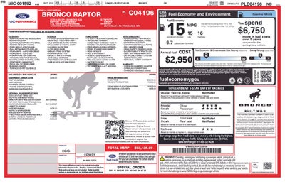 2023 Ford Bronco Raptor