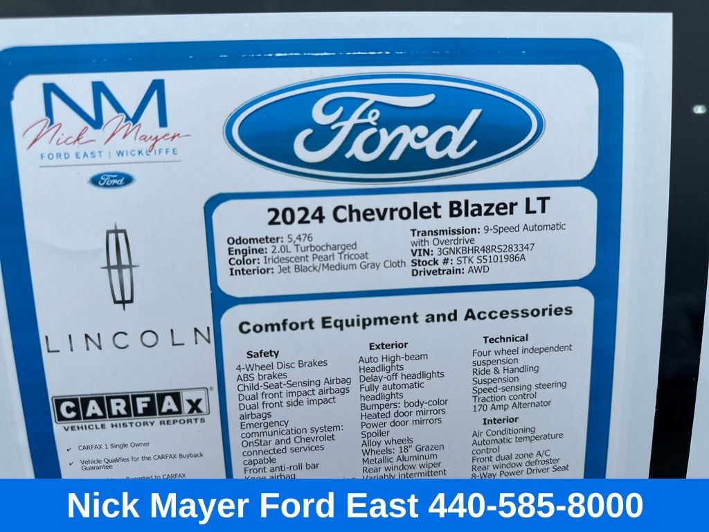 2024 Chevrolet Blazer LT