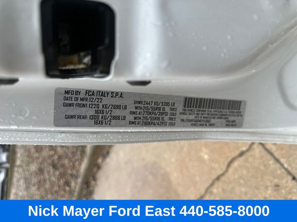 2022 RAM ProMaster City Base