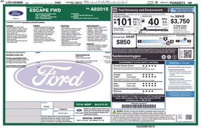 2023 Ford Escape Plug-In Hybrid Base