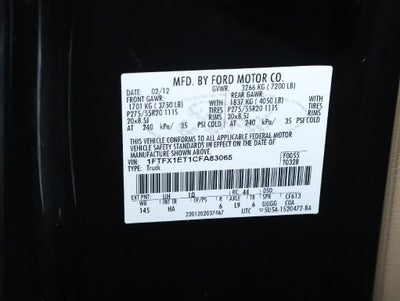 2012 Ford F-150 Lariat