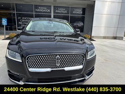 2019 Lincoln Continental Select