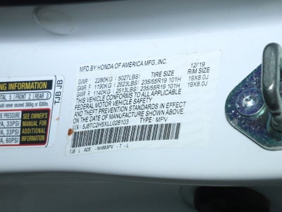 2020 Acura RDX Technology Package SH-AWD