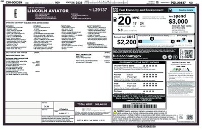 2023 Lincoln Aviator Standard Premium