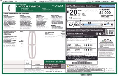 2026 Lincoln Aviator Reserve