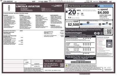 2026 Lincoln Aviator Reserve Premium