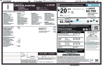 2024 Lincoln Aviator Reserve Premium