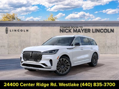 2027 Lincoln Aviator Black Label Premium