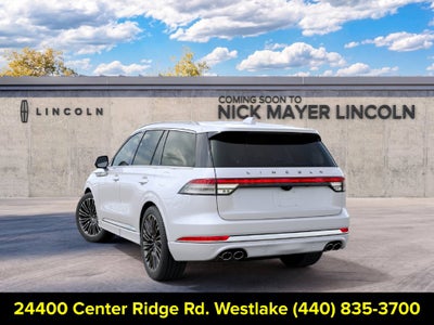 2027 Lincoln Aviator Black Label Premium