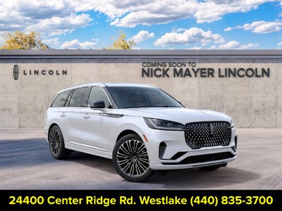 2027 Lincoln Aviator Black Label Premium
