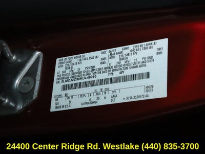 2019 Lincoln MKC Select