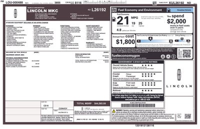 2019 Lincoln MKC Reserve