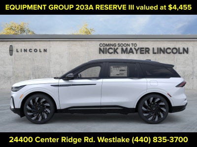 2026 Lincoln Nautilus Reserve
