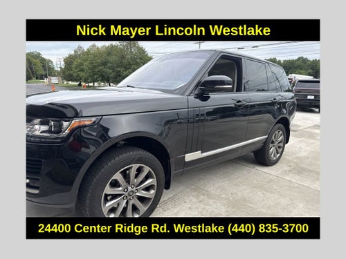 2017 Land Rover Range Rover 3.0L V6 Turbocharged Diesel Td6