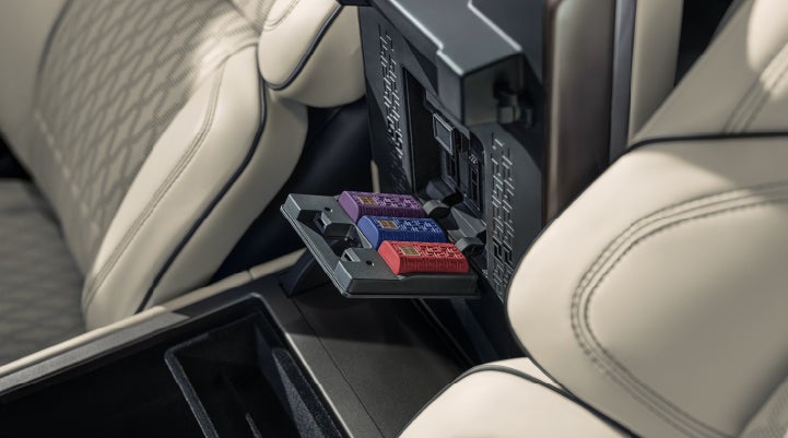 Digital Scent cartridges are shown in the diffuser located in the center arm rest. | Nick Mayer Lincoln Westlake in Westlake OH