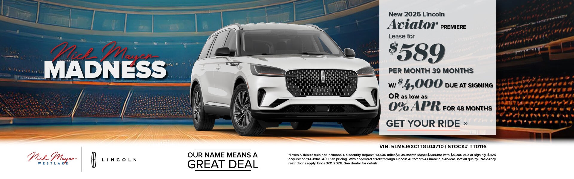 2026 Lincoln Aviator