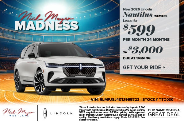 2026 Lincoln Nautilus Premier