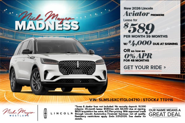 2026 Lincoln Aviator