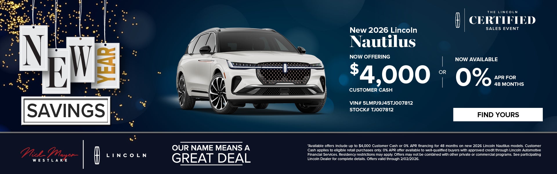  Nick Mayer Lincoln Westlake