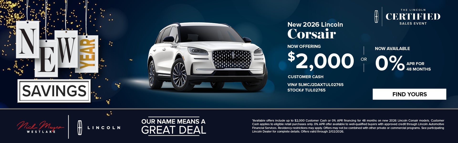  Nick Mayer Lincoln Westlake