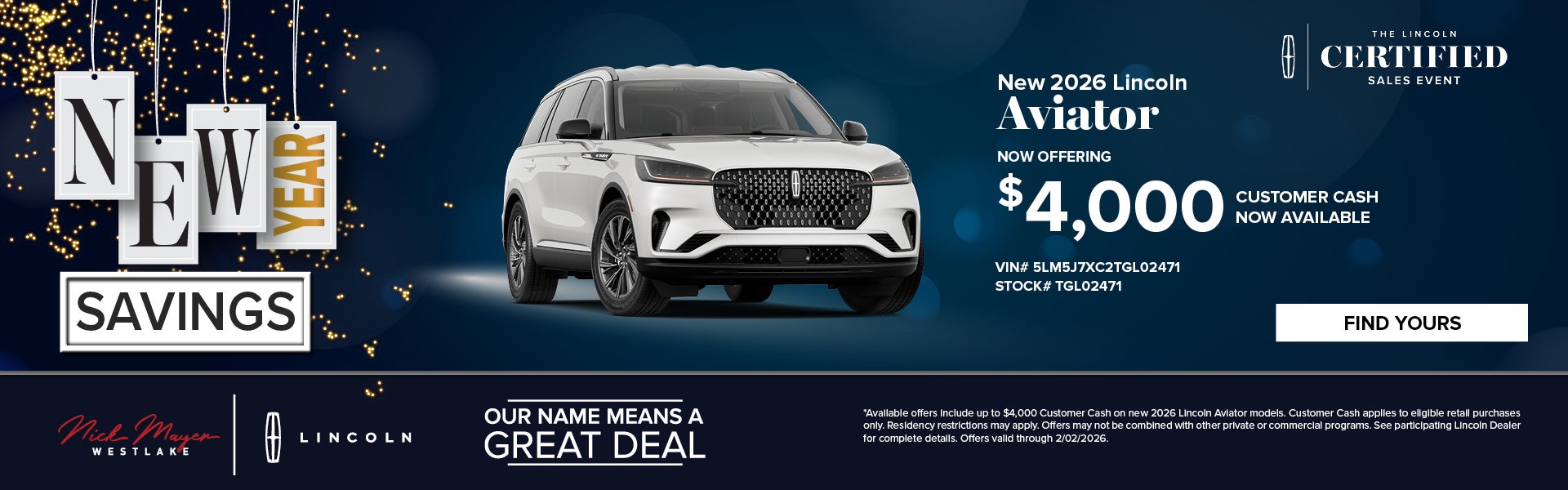  Nick Mayer Lincoln Westlake