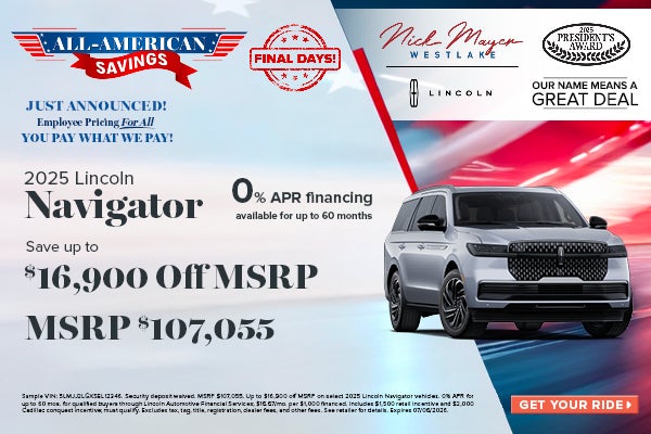 2025 Lincoln Navigator