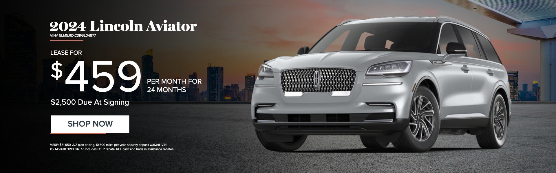 2024 Aviator Lease Deal