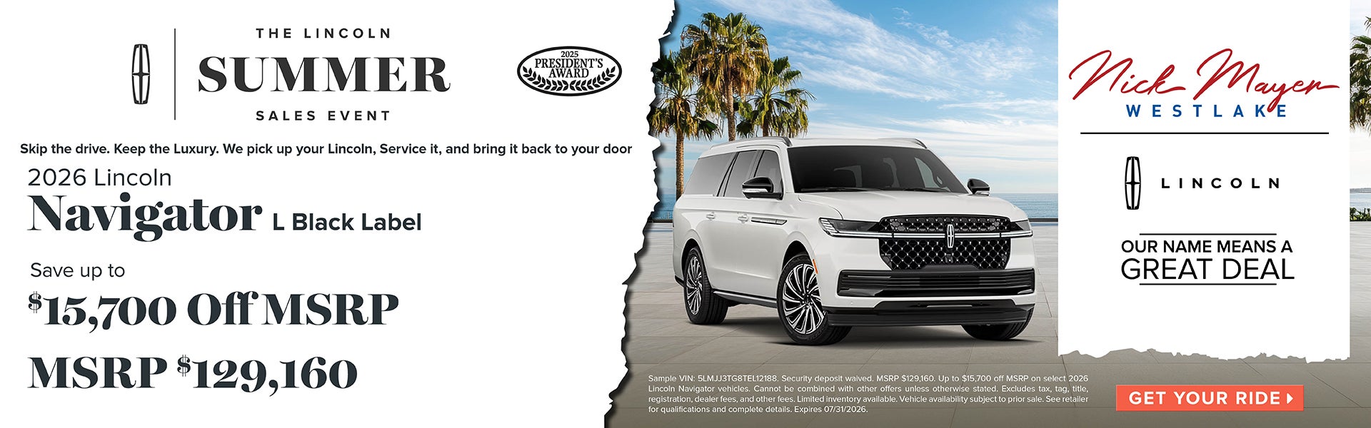 2025 Lincoln Navigator