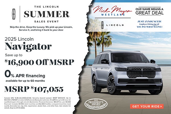 2025 Lincoln Navigator