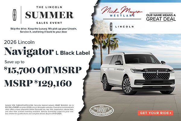 2025 Lincoln Navigator