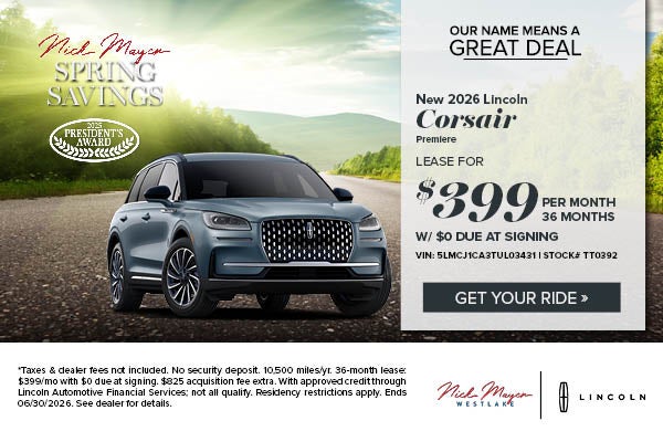 2026 LINCOLN CORSAIR
