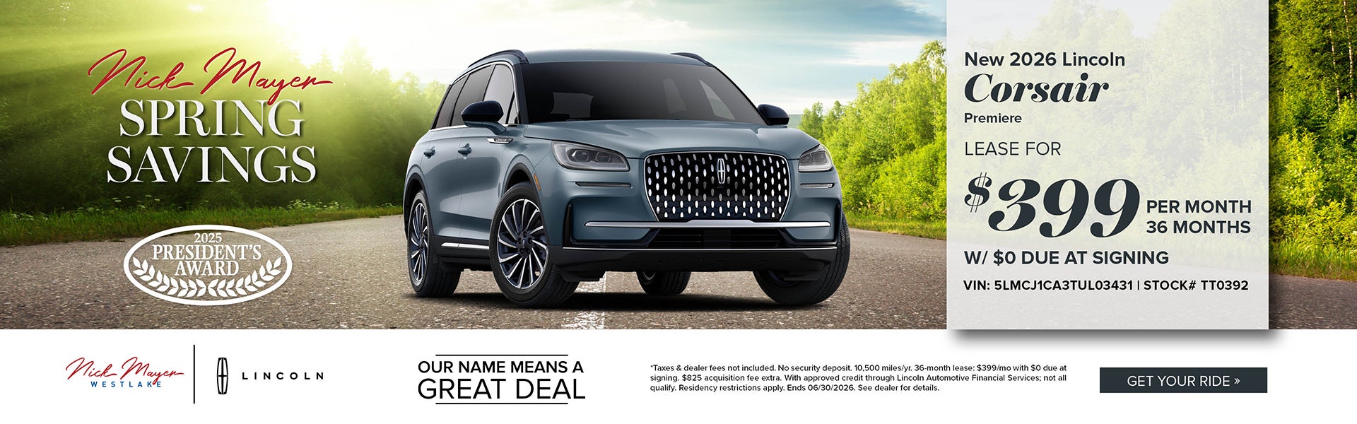 2026 LINCOLN CORSAIR