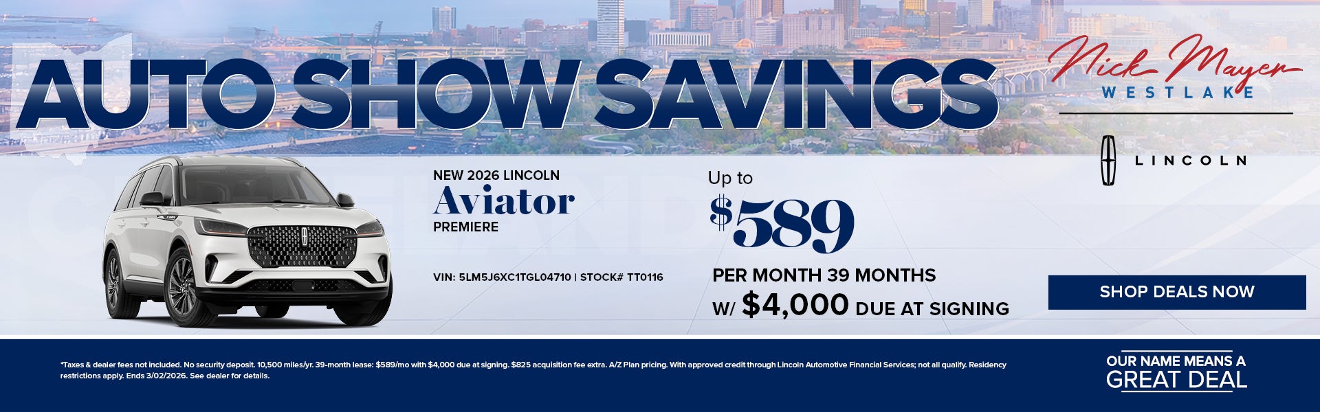 2026 LINCOLN AVIATOR PREMIERE