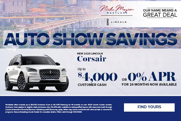 2026 LINCOLN CORSAIR