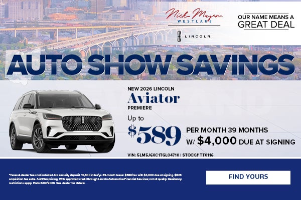 2026 LINCOLN AVIATOR PREMIERE