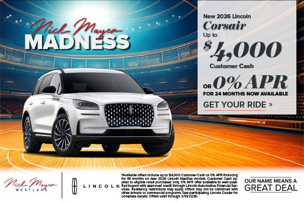 2026 LINCOLN CORSAIR