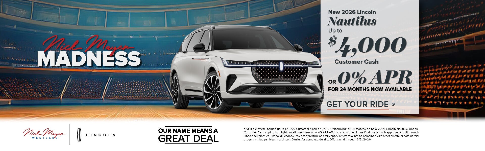 2026 LINCOLN NAUTILUS