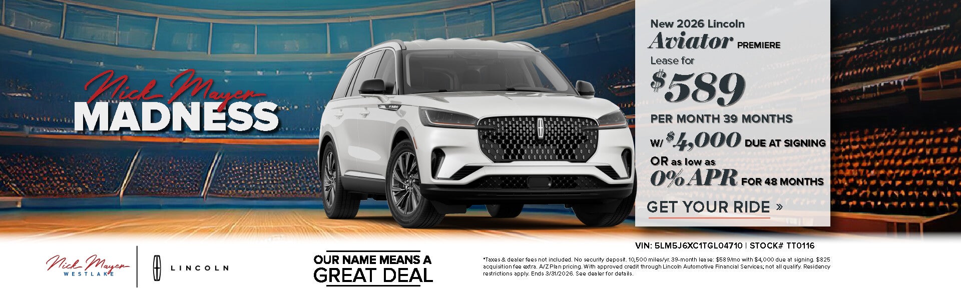 2026 LINCOLN AVIATOR PREMIERE