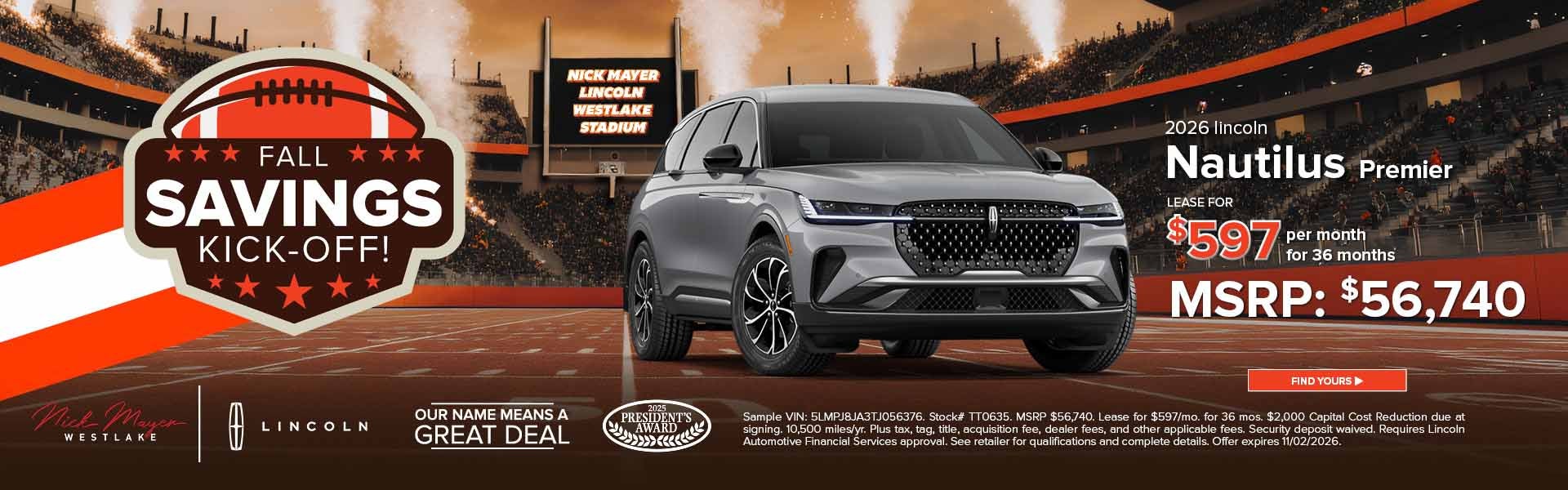 2026 Lincoln Nautilus Premier