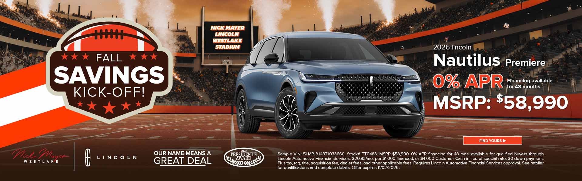 2026 Lincoln Nautilus Premiere
