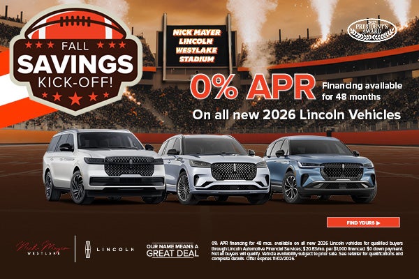 2026 Lincoln Vehicles