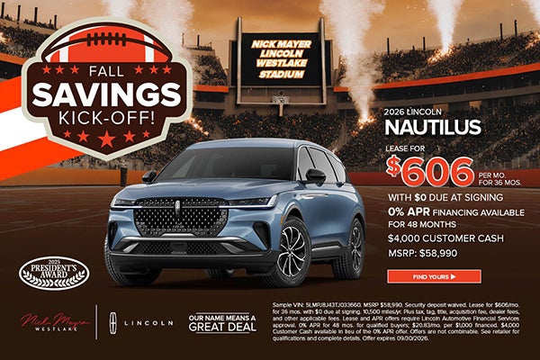 2026 Lincoln Nautilus